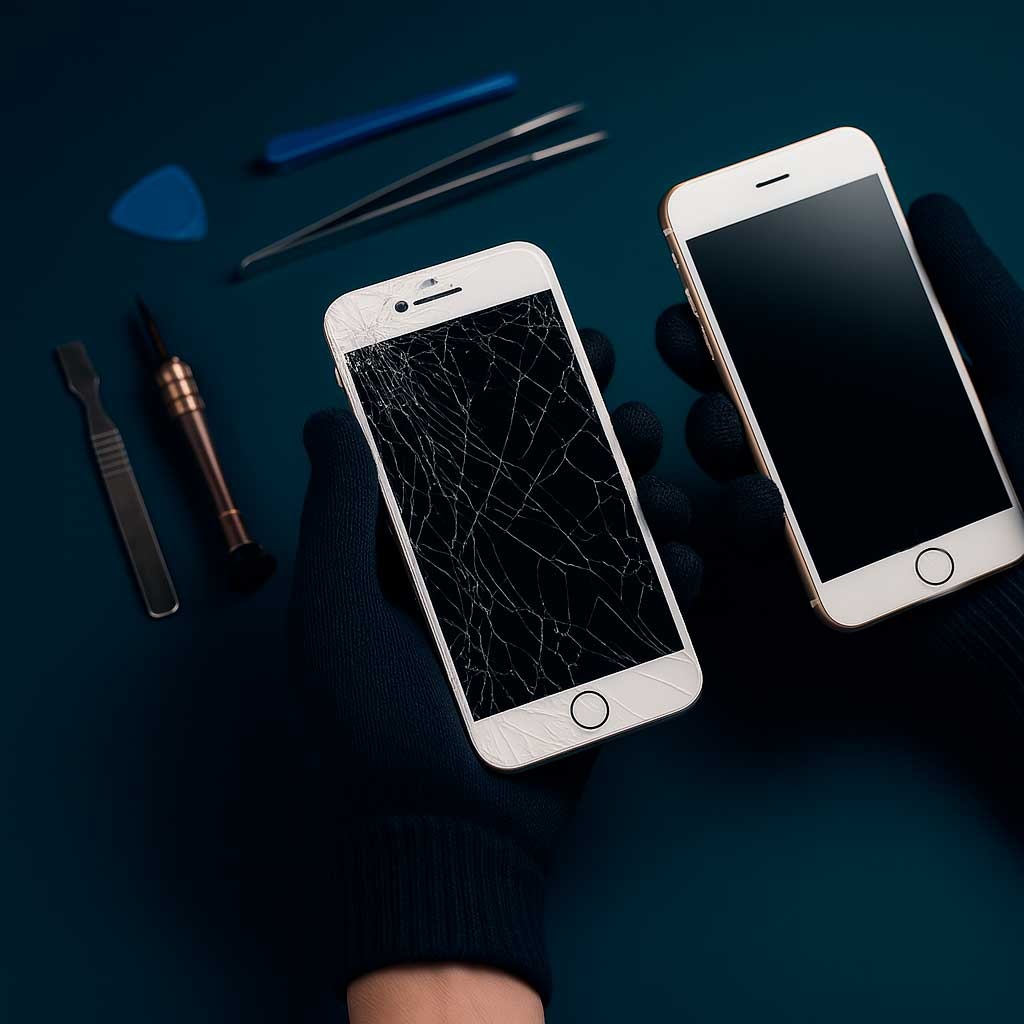 Celulares com avarias — lote atual Blog Tech